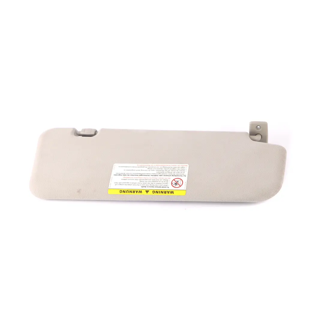 Mercedes CLS C219 Parasol Izquierdo Embellecedor Panel Parasol Gris A2198100910 - SKU A2198100110-1 - Número de pieza A2198100110