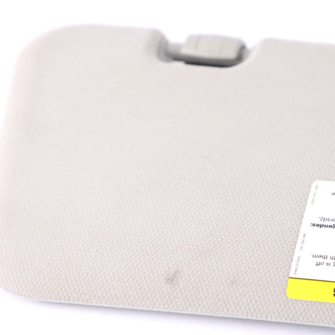 Sun Visor Cover Left N/S Trim Panel Sunvisor Grey A2198100910 to Mercedes CLS C219 with Part number A2198100110 Mercedes CLS C219 Sun Visor Cover Left N/S Trim Panel Sunvisor Grey A2198100910 - SKU A2198100110-1 - Part number A2198100110