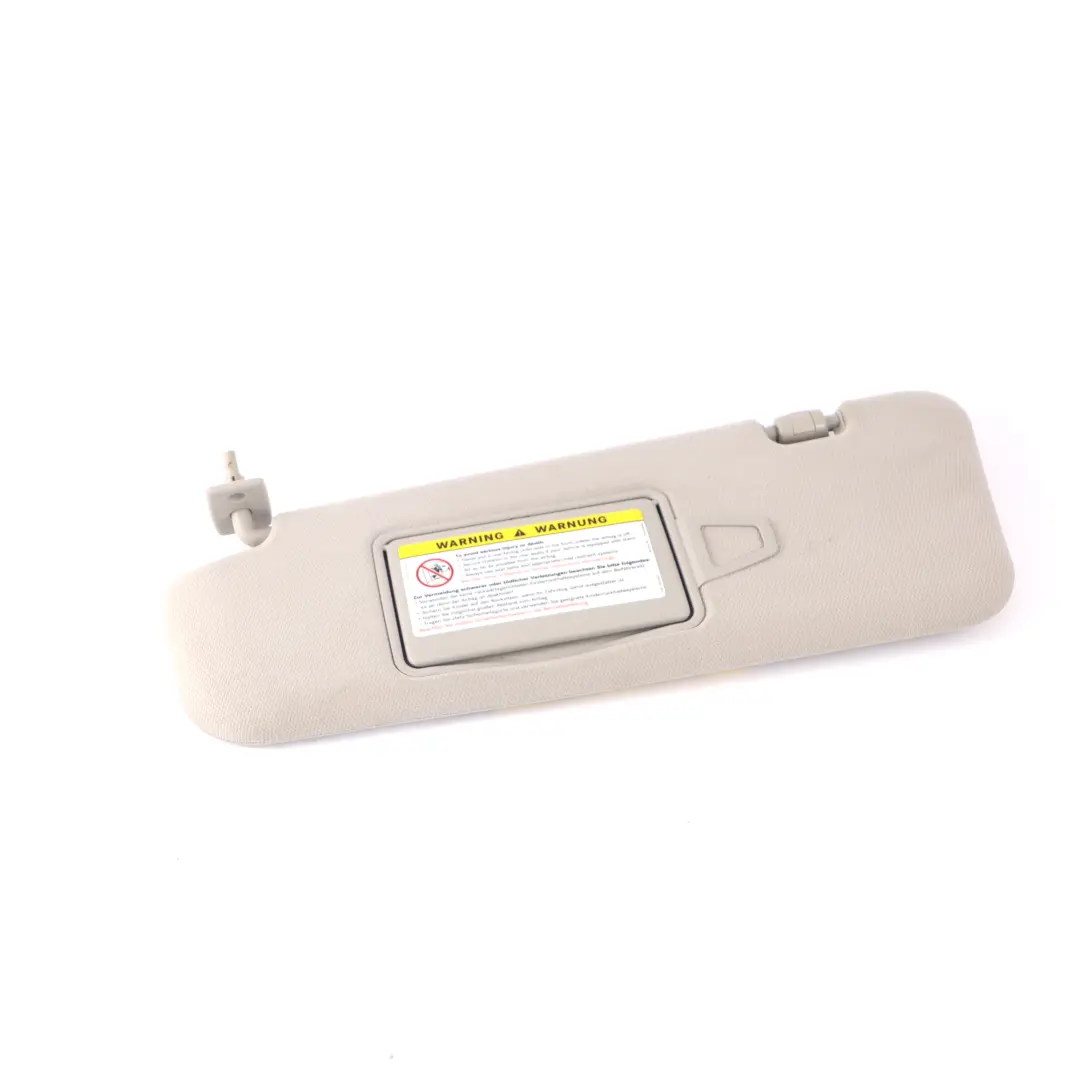 Mercedes CLS C219 Sonnenblende Abdeckung links Sonnen blende grau A2198100910 - SKU A2198100110-1 - Teilenummer A2198100110
