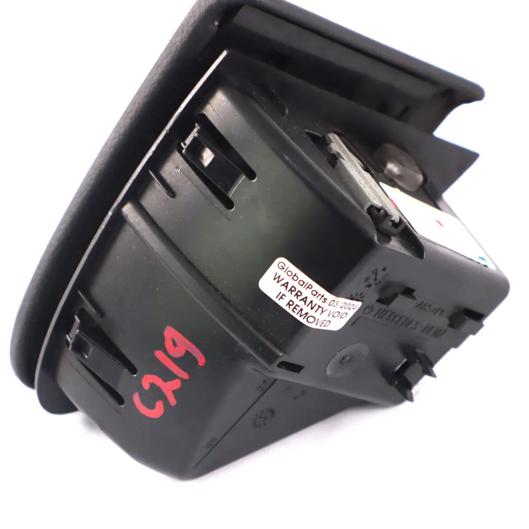 Mercedes W219 Posteriore Destro Porta Posacenere Trim Nero - SKU A2198100230 - Numero di parte A2198100230