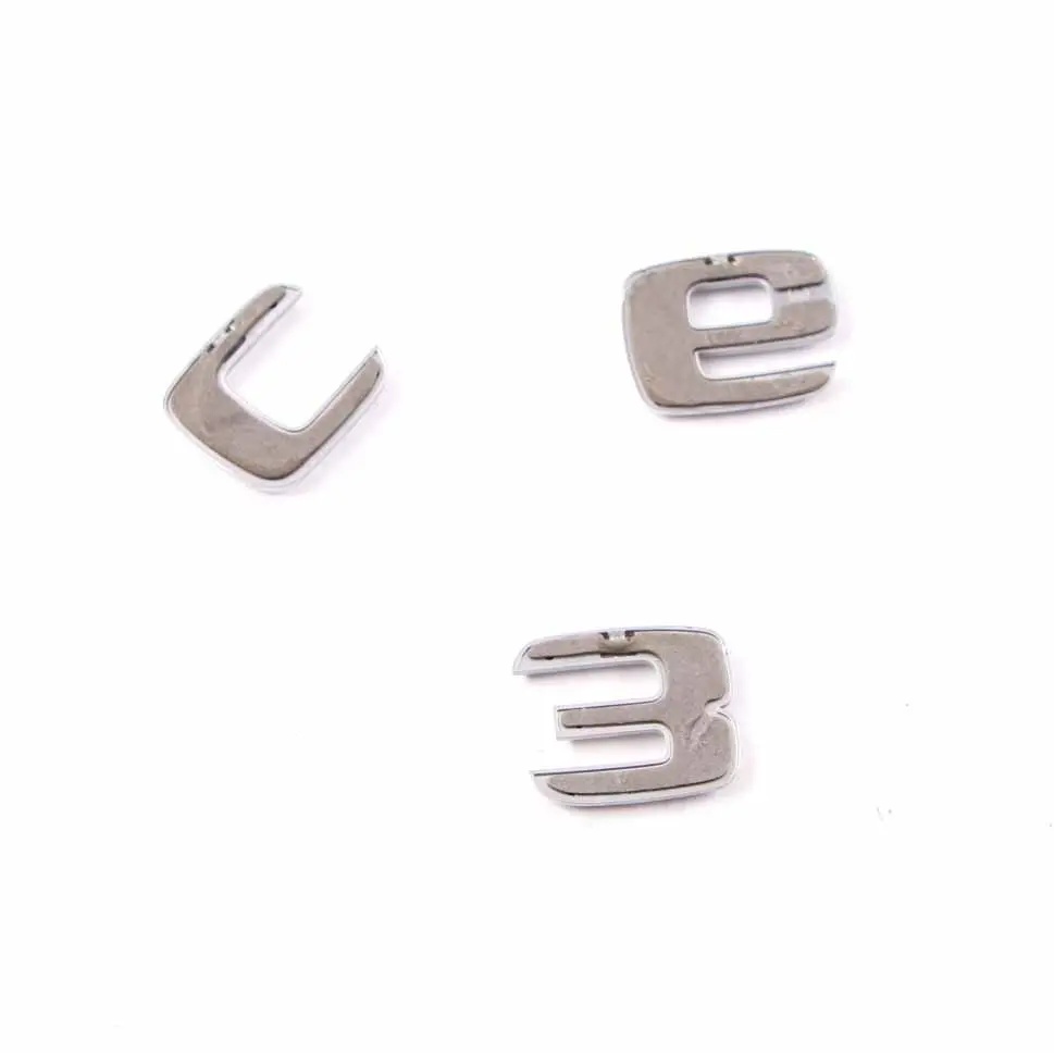 Emblem Lettering Rear Boot Trunk Lid Logo C63 to Mercedes W204 with Part number A2198171015 Mercedes W204 Emblem Lettering Rear Boot Trunk Lid Logo C63 - SKU A2198171015 - Part number A2198171015
