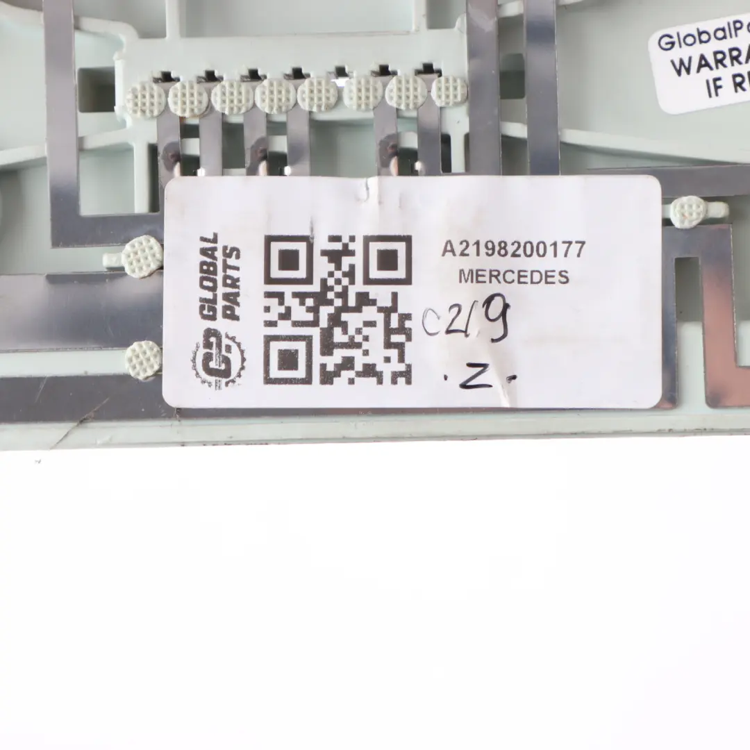 Bulb Holder Mercedes C219 CLS 320 Coupe Sedan Rear Lamp Left N/S Bulb Mount to with Part number A2198200177 Bulb Holder Mercedes C219 CLS 320 Coupe Sedan Rear Lamp Left N/S Bulb Mount - SKU A2198200177 - Part number A2198200177