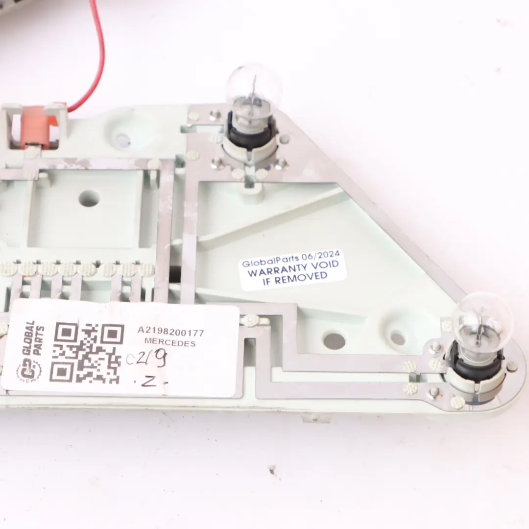 Bulb Holder Mercedes C219 CLS 320 Coupe Sedan Rear Lamp Left N/S Bulb Mount to with Part number A2198200177 Bulb Holder Mercedes C219 CLS 320 Coupe Sedan Rear Lamp Left N/S Bulb Mount - SKU A2198200177 - Part number A2198200177