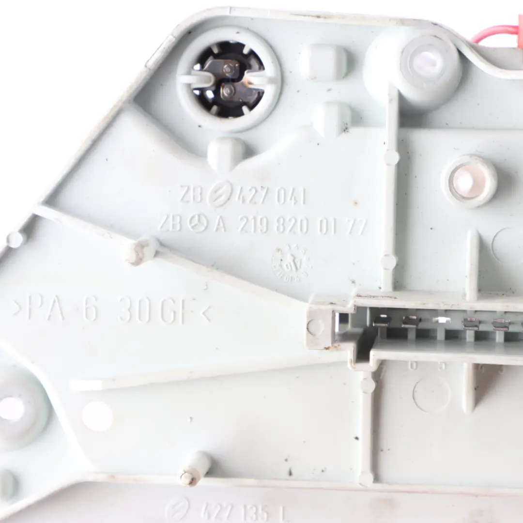 Bulb Holder Mercedes C219 CLS 320 Coupe Sedan Rear Lamp Left N/S Bulb Mount to with Part number A2198200177 Bulb Holder Mercedes C219 CLS 320 Coupe Sedan Rear Lamp Left N/S Bulb Mount - SKU A2198200177 - Part number A2198200177