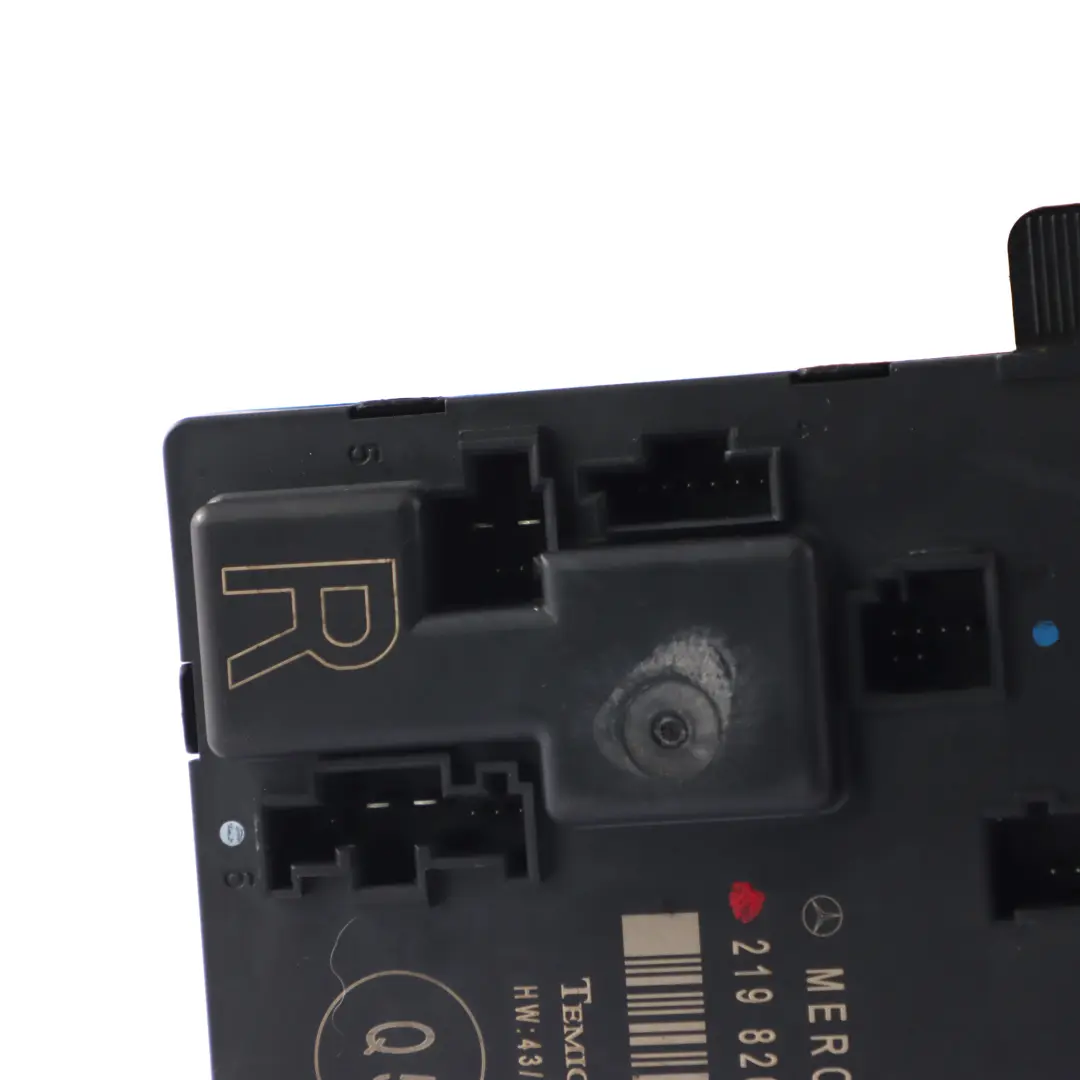  Modulo porta Mercedes C219 Porta posteriore destra Modulo controllo - SKU A2198200326 - Numero di parte A2198200326