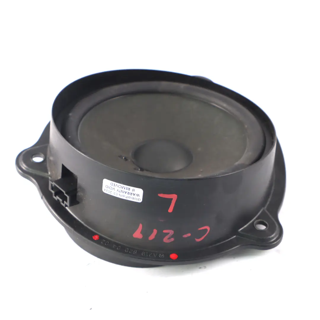 Haut-parleur de porte avant Mercedes W219 Haut-parleur gauche pour à propos du numéro de pièce A2198200402 Haut-parleur de porte avant Mercedes W219 Haut-parleur gauche - SKU A2198200402 - Numéro de pièce A2198200402