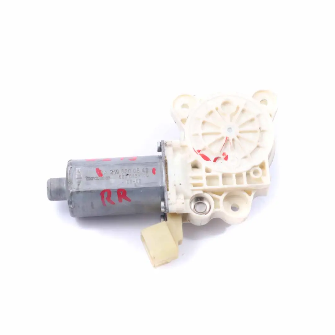 Mercedes CLS W219 Motor elevalunas puerta trasera derecha Unidad - SKU A2198200642 - Número de pieza A2198200642