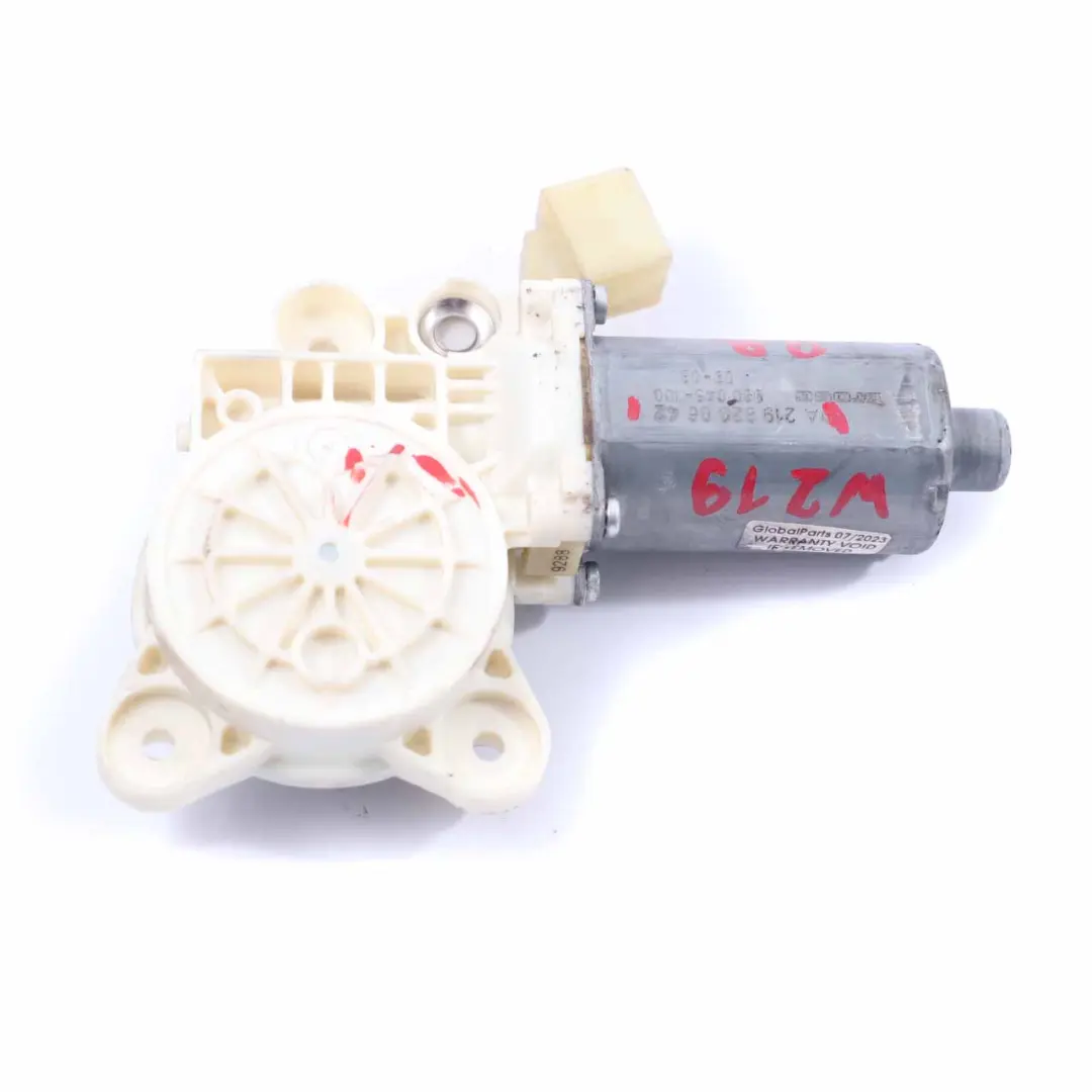 W219 Window Lifter Motor Rear Door Right O/S Drive Unit to Mercedes CLS with Part number A2198200642 Mercedes CLS W219 Window Lifter Motor Rear Door Right O/S Drive Unit - SKU A2198200642 - Part number A2198200642