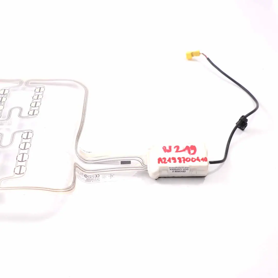 Occupancy Mat Front Passenger Seat Sensor Unit to Mercedes CLS C219 with Part number A2198200710 Mercedes CLS C219 Occupancy Mat Front Passenger Seat Sensor Unit - SKU A2198200710 - Part number A2198200710