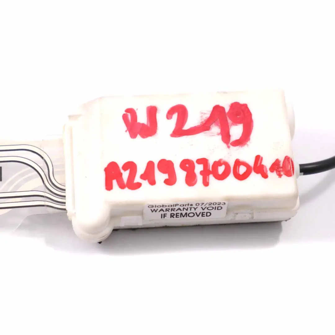 Mercedes CLS C219 Occupancy Mat Front Passenger Seat Sensor Unit - SKU A2198200710 - Part number A2198200710