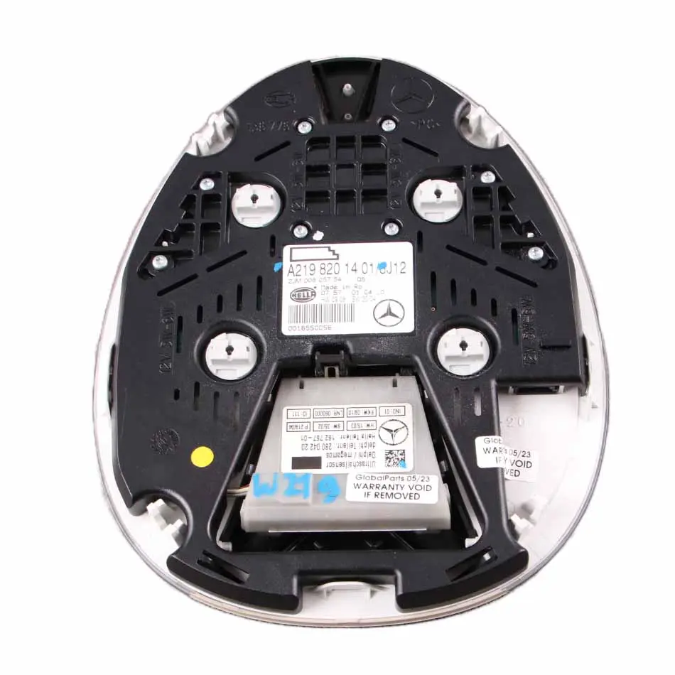 W219 Rear Reading Lamp Roof Light Interior Beige to Mercedes CLS with Part number A2198201401 Mercedes CLS W219 Rear Reading Lamp Roof Light Interior Beige - SKU A2198201401 - Part number A2198201401