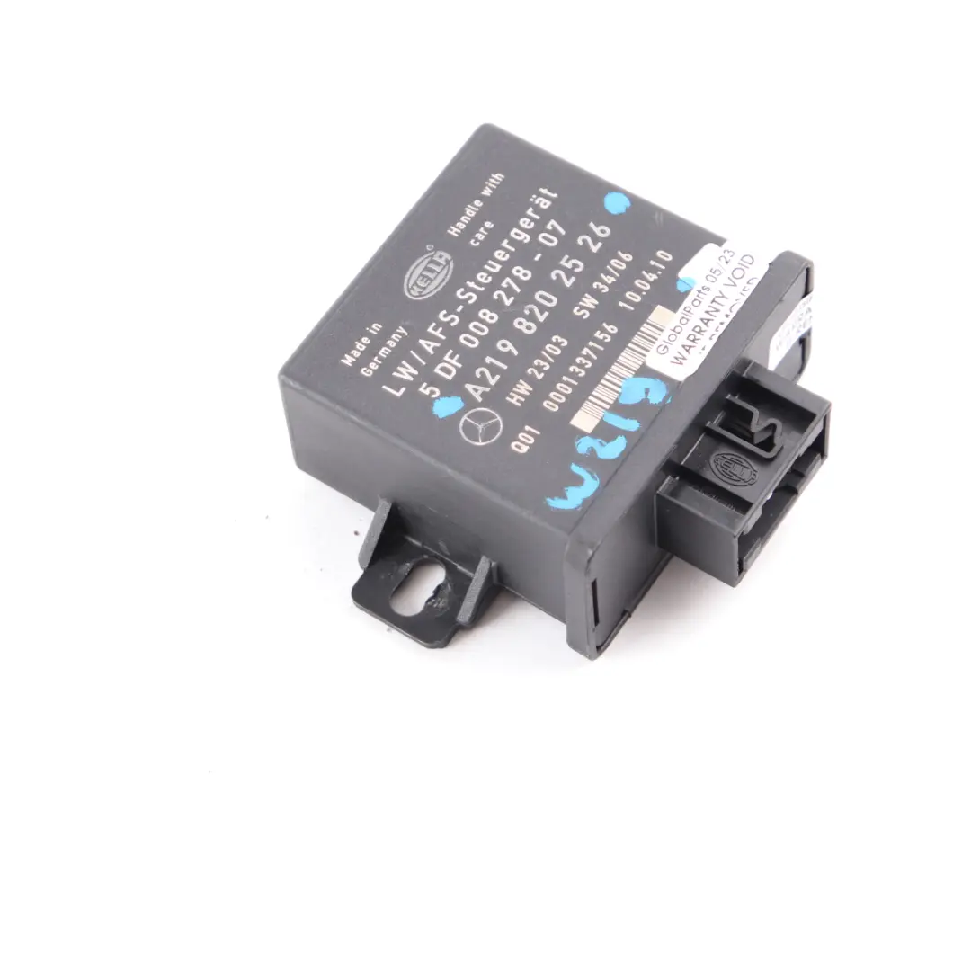  Light Module Mercedes W209 W219 W164 Headlight Headlamp Control Unit - SKU A2198202526 - Part number A2198202526