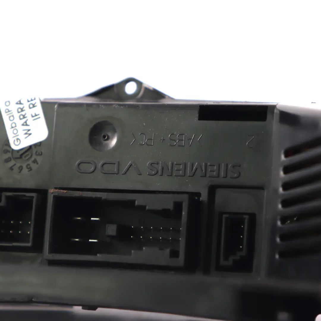 Panel Mercedes C219 Air Conditioning Heater Blower Control Panel to with Part number A2198303285 Panel Mercedes C219 Air Conditioning Heater Blower Control Panel - SKU A2198300985 - Part number A2198303285