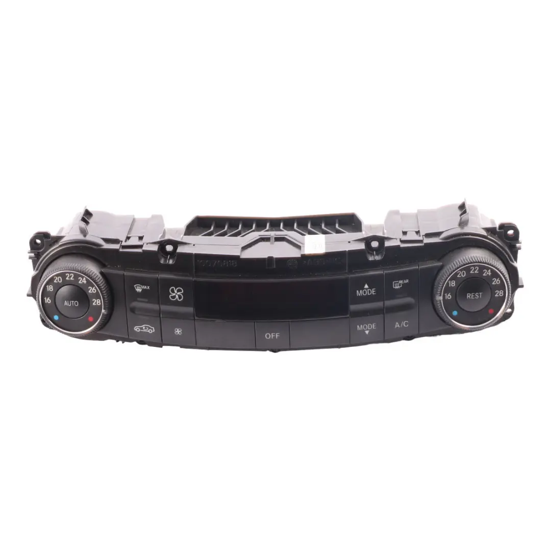 Mercedes C219 Air Conditioning Heater Blower Control Panel - SKU A2198303285 - Part number A2198303285