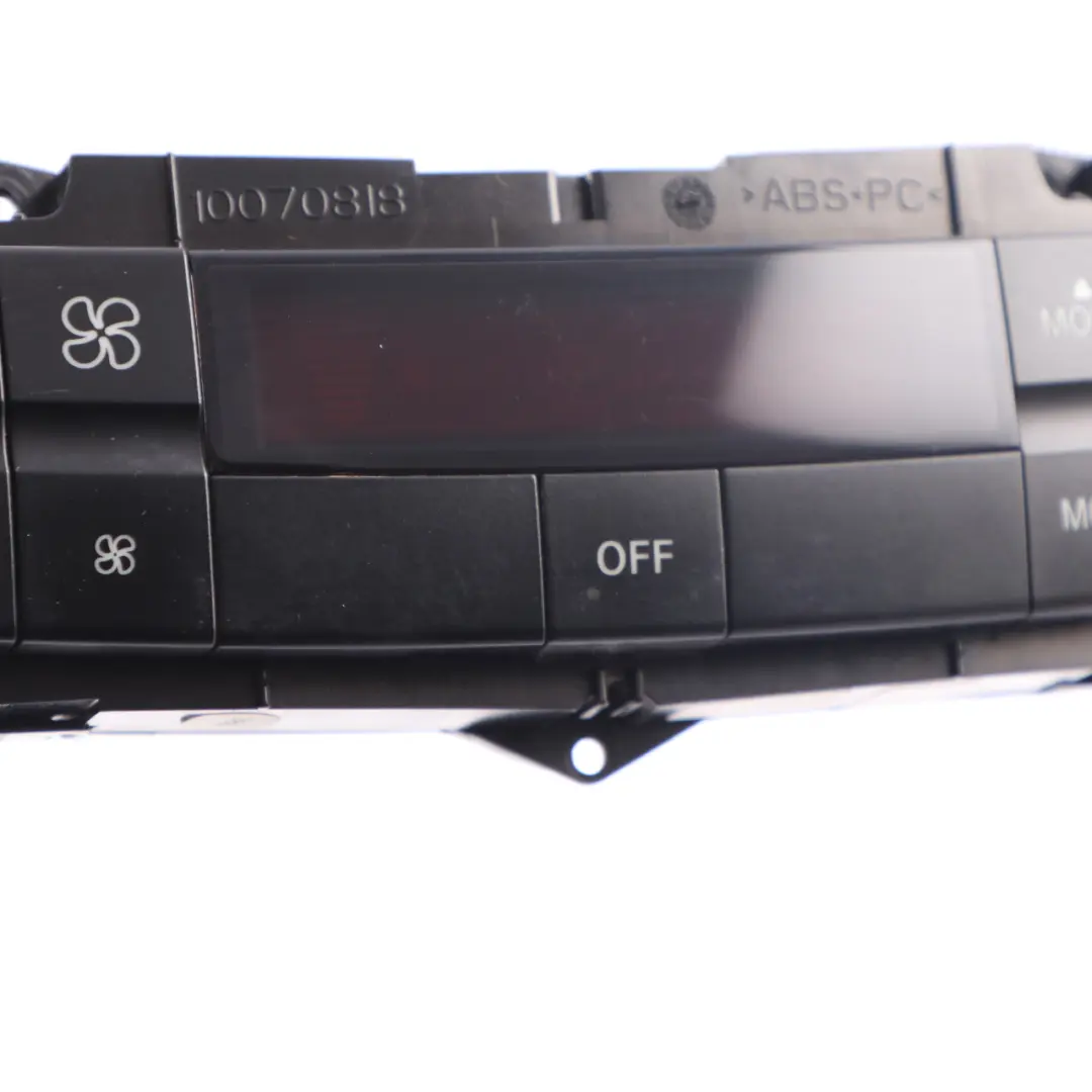 Mercedes C219 Air Conditioning Heater Blower Control Panel - SKU A2198303285 - Part number A2198303285