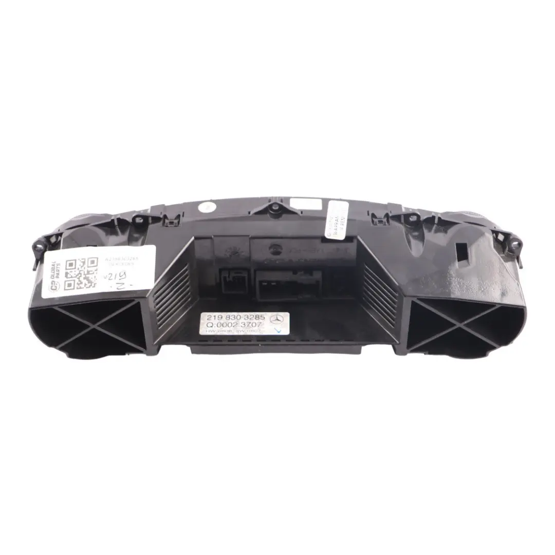 Mercedes C219 Panel Klimaanlage Heizung Gebläse Bedienfeld A2198300985 - SKU A2198303285 - Teilenummer A2198303285