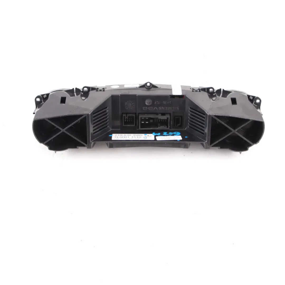 Mercedes CLS W219 A/C Air Conditioning Climate Control Switch Panel - SKU A2198303985 - Part number A2198303985