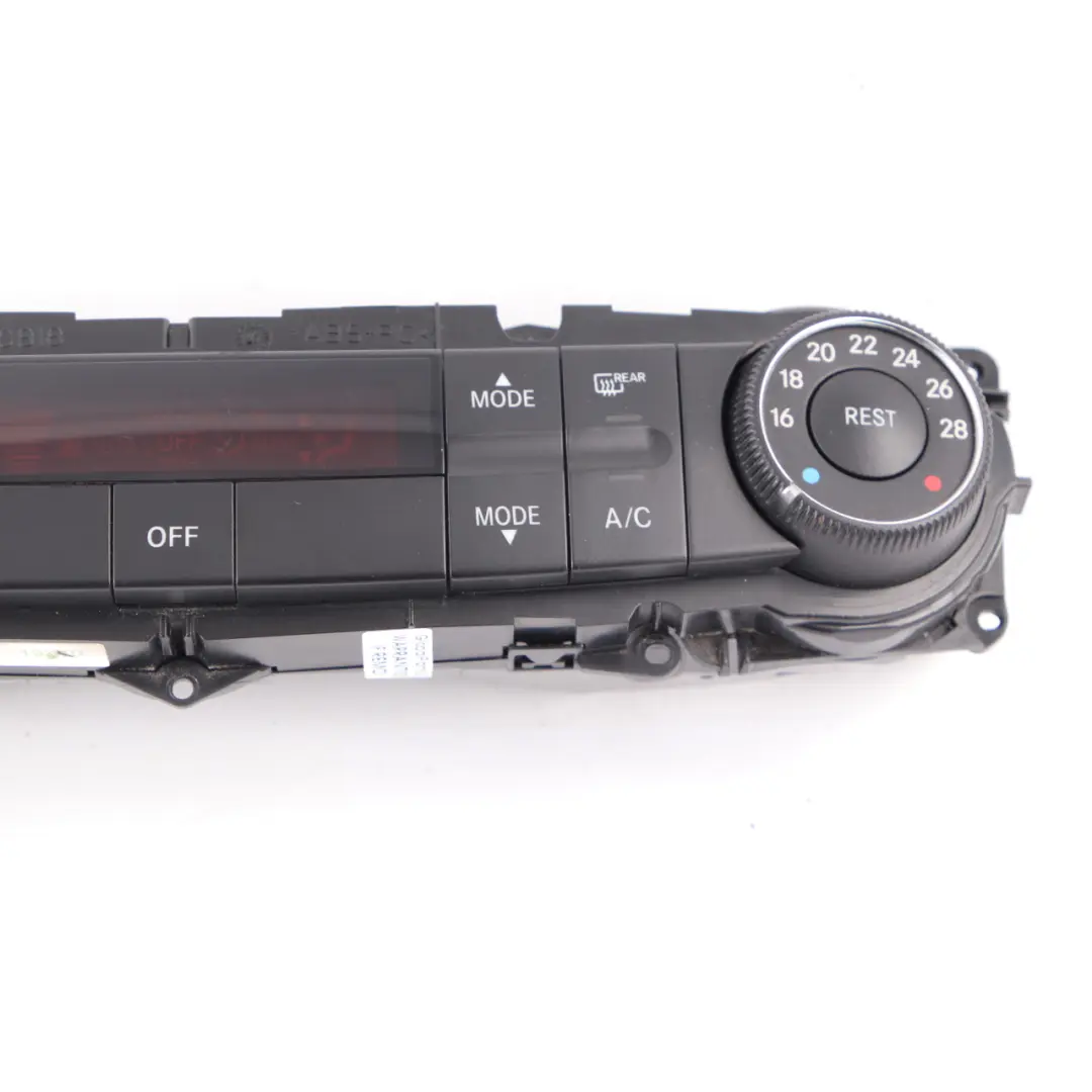 Mercedes CLS W219 A/C Panneau de commande de climatisation - SKU A2198303985 - Numéro de pièce A2198303985