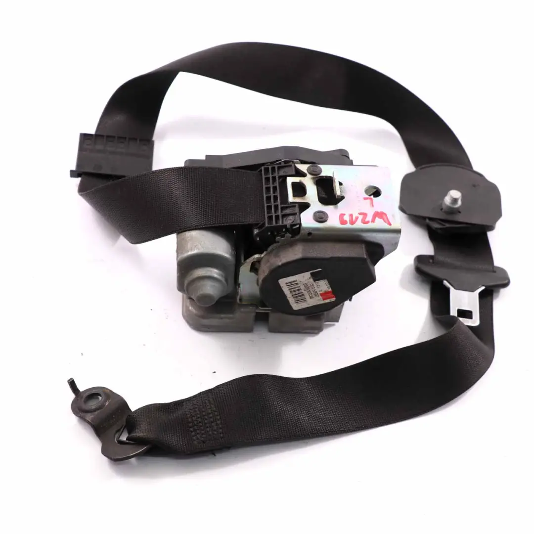 Mercedes W219 Seat Belt Safety Belt Front Left N/S Seatbelt Black - SKU A2198600186-1 - Part number A2198600186