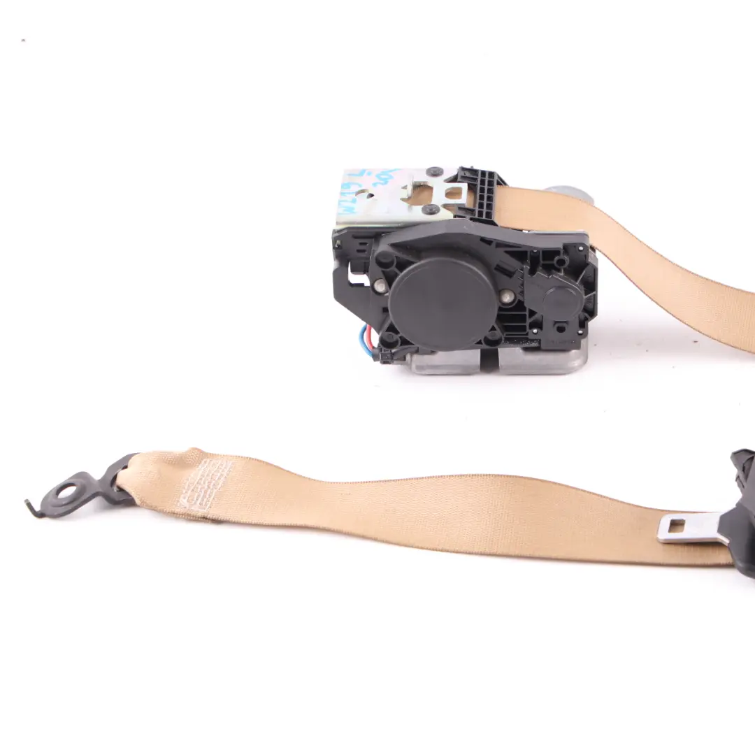W219 Seat Belt Safety Belt Front Left N/S Seatbelt Beige to Mercedes with Part number A2198600186 Mercedes W219 Seat Belt Safety Belt Front Left N/S Seatbelt Beige - SKU A2198600186 - Part number A2198600186
