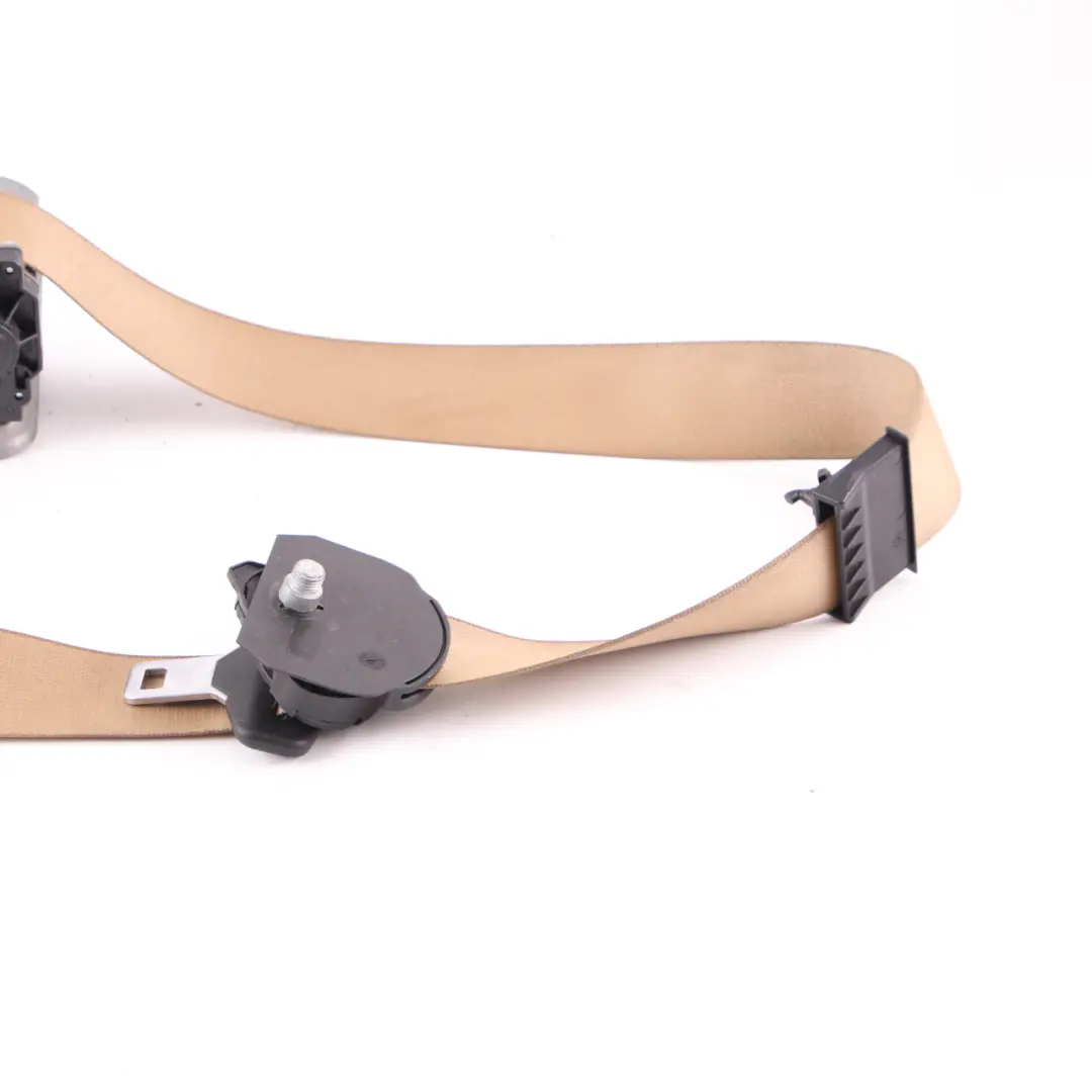 W219 Seat Belt Safety Belt Front Left N/S Seatbelt Beige to Mercedes with Part number A2198600186 Mercedes W219 Seat Belt Safety Belt Front Left N/S Seatbelt Beige - SKU A2198600186 - Part number A2198600186