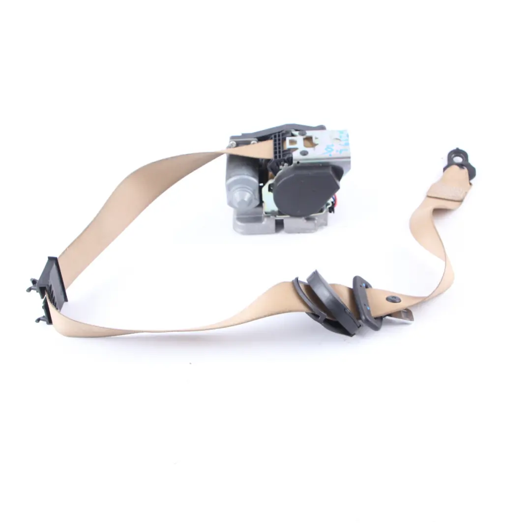 Mercedes W219 Seat Belt Safety Belt Front Left N/S Seatbelt Beige - SKU A2198600186 - Part number A2198600186