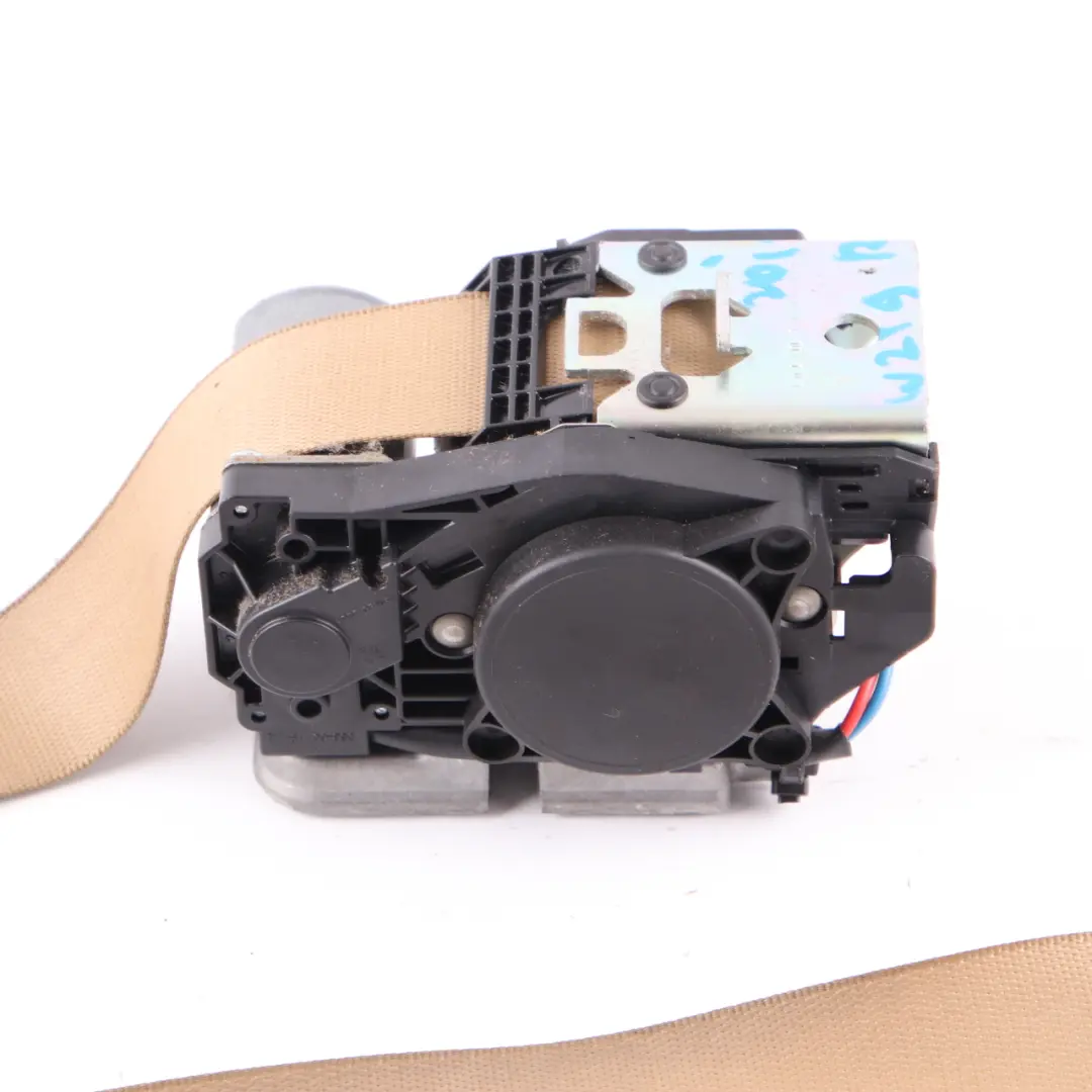 Mercedes W219 Seat Belt Safety Belt Front Right O/S Seatbelt Beige - SKU A2198600286 - Part number A2198600286