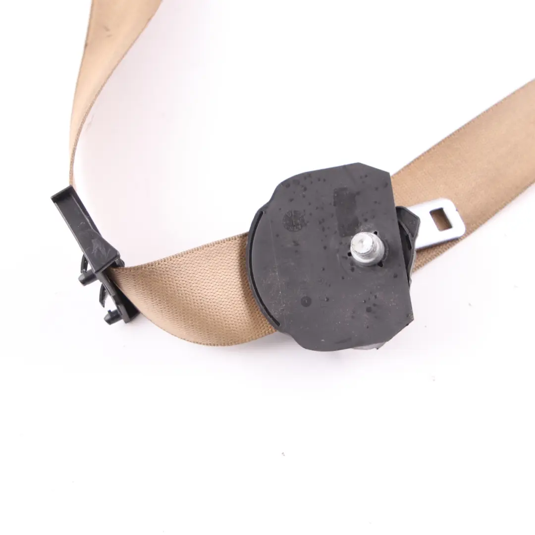 Mercedes W219 Seat Belt Safety Belt Front Right O/S Seatbelt Beige - SKU A2198600286 - Part number A2198600286