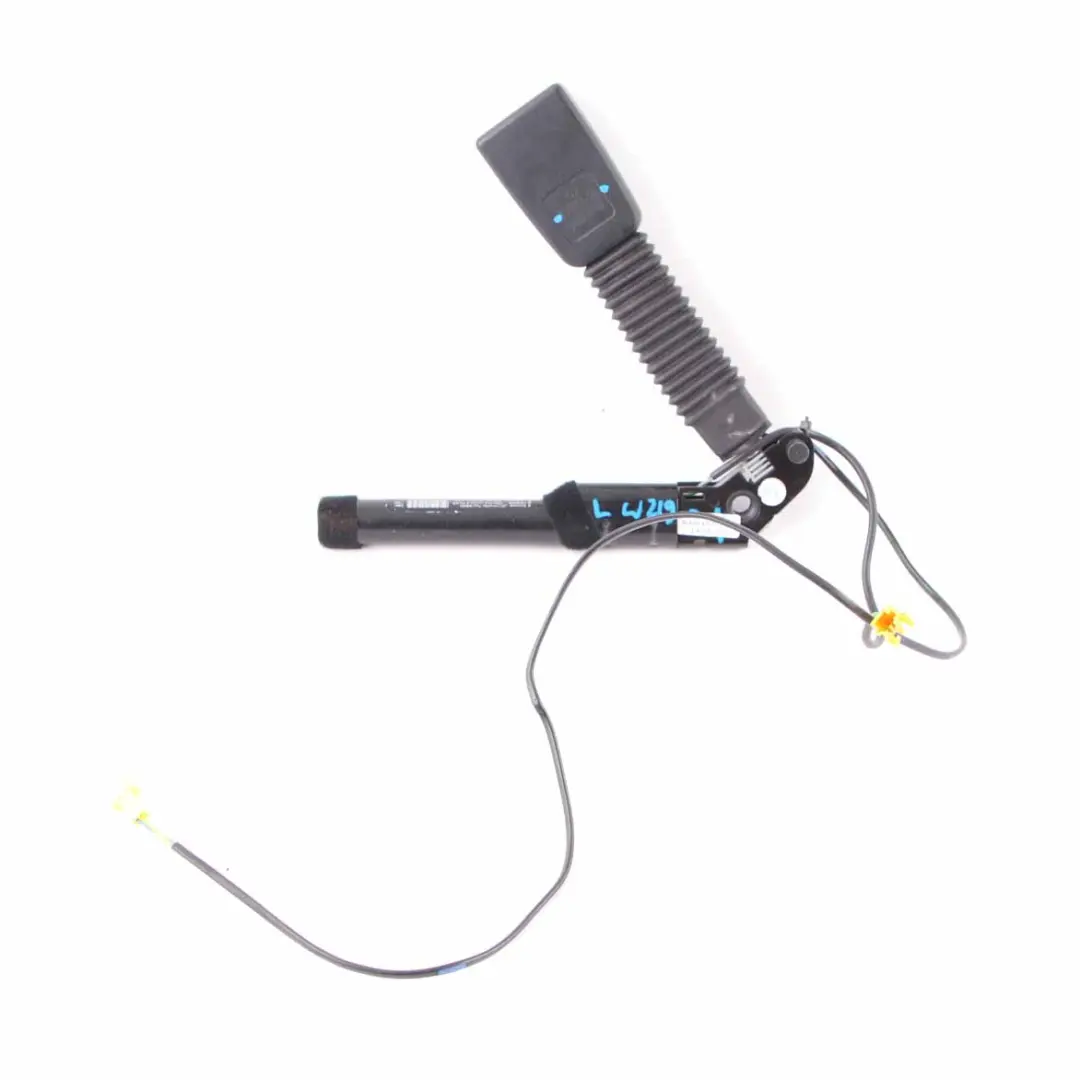 W219 Seat Belt Buckle Tensioner Front Left N/S to Mercedes CLS with Part number A2198600769 Mercedes CLS W219 Seat Belt Buckle Tensioner Front Left N/S - SKU A2198600769 - Part number A2198600769