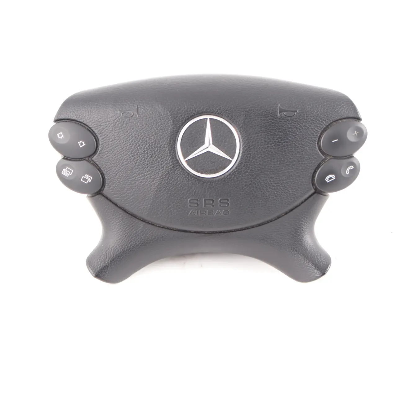 Mercedes W211 C219 Volante Airbag Modulo Interruttore Nero A2198601502