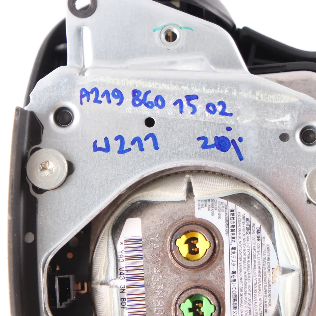 Mercedes W211 C219 Volante Módulo de Aire Bolsa Interruptor Negro - SKU A2198601502 - Número de pieza A2198601502