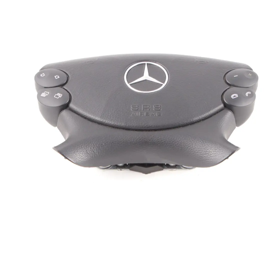Mercedes W211 C219 Volante Módulo de Aire Bolsa Interruptor Negro - SKU A2198601502 - Número de pieza A2198601502