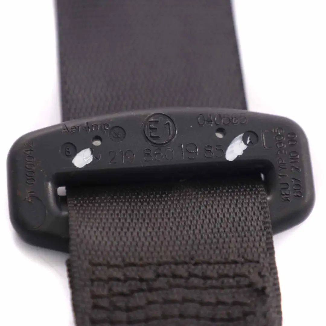 Mercedes CLS W219 Seat Belt Rear Left N/S Safety Belt Black - SKU A2198601985 - Part number A2198601985