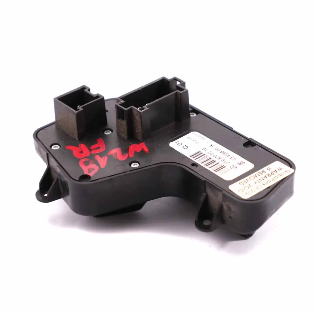 Interruttore sedile anteriore destro Regolazione per Mercedes CLS C219 con numero di parte A2198700210 Mercedes CLS C219 Interruttore sedile anteriore destro Regolazione - SKU A2198700210 - Numero di parte A2198700210