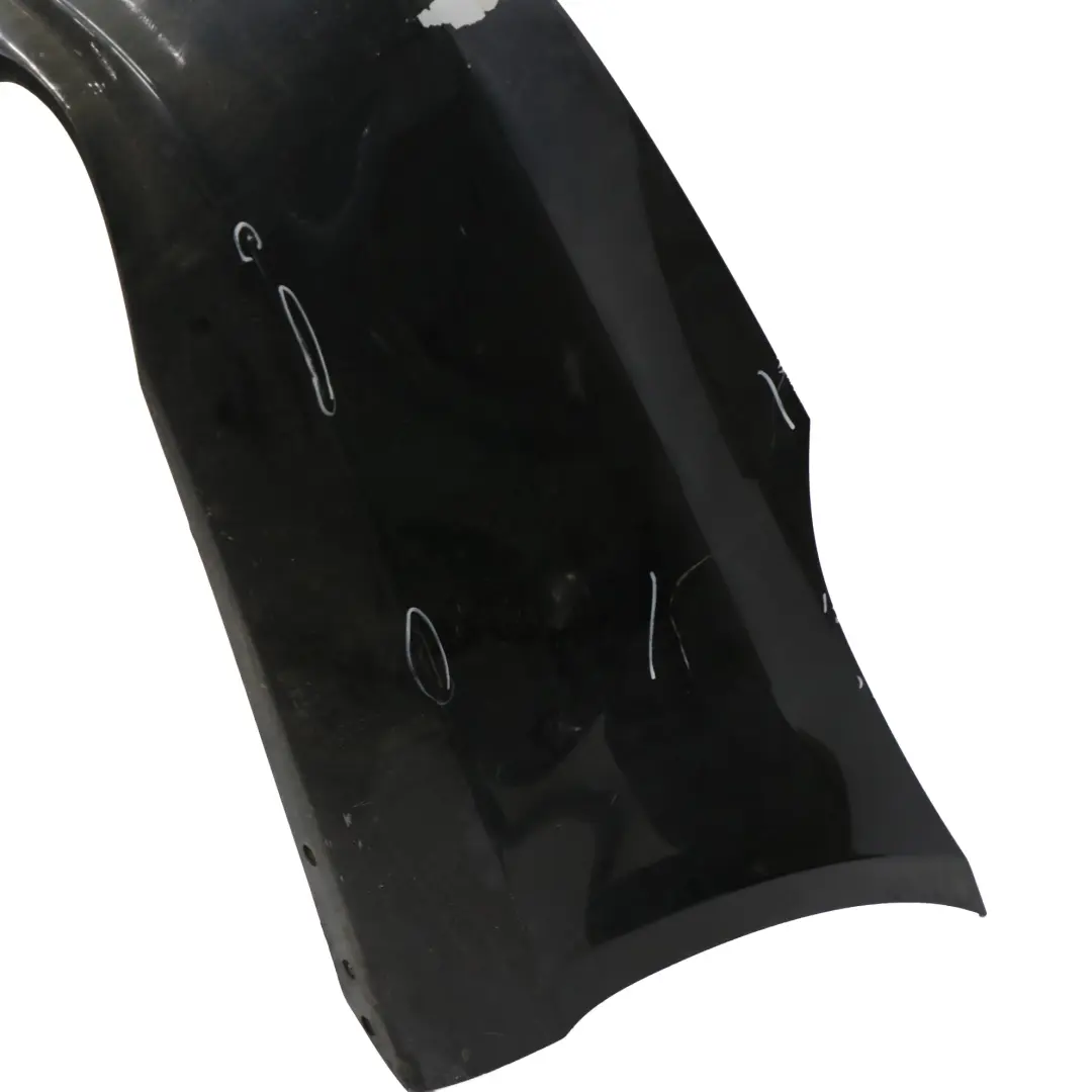 W219 Rear Bumper Trim Panel Covering Obsidian Black Metallic - 197 to Mercedes with Part number A2198800183 Mercedes W219 Rear Bumper Trim Panel Covering Obsidian Black Metallic - 197 - SKU A2198800183-OB - Part number A2198800183