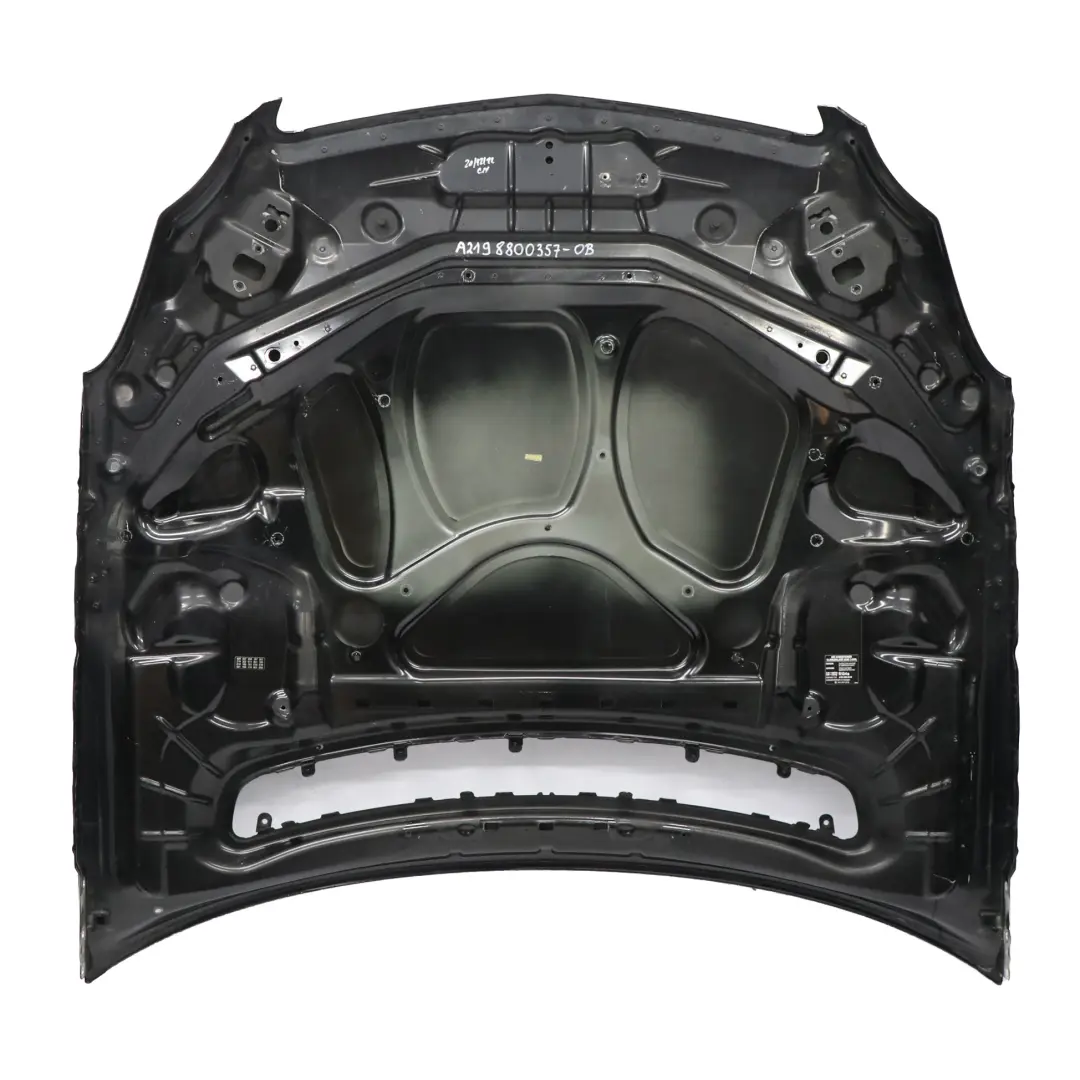 W219 Maska Pokrywa Silnika Obsidian Black Czarny Metalik - 197 do Mercedes o numerze A2198800357 Mercedes W219 Maska Pokrywa Silnika Obsidian Black Czarny Metalik - 197 - SKU A2198800357-OB - Numer Części A2198800357