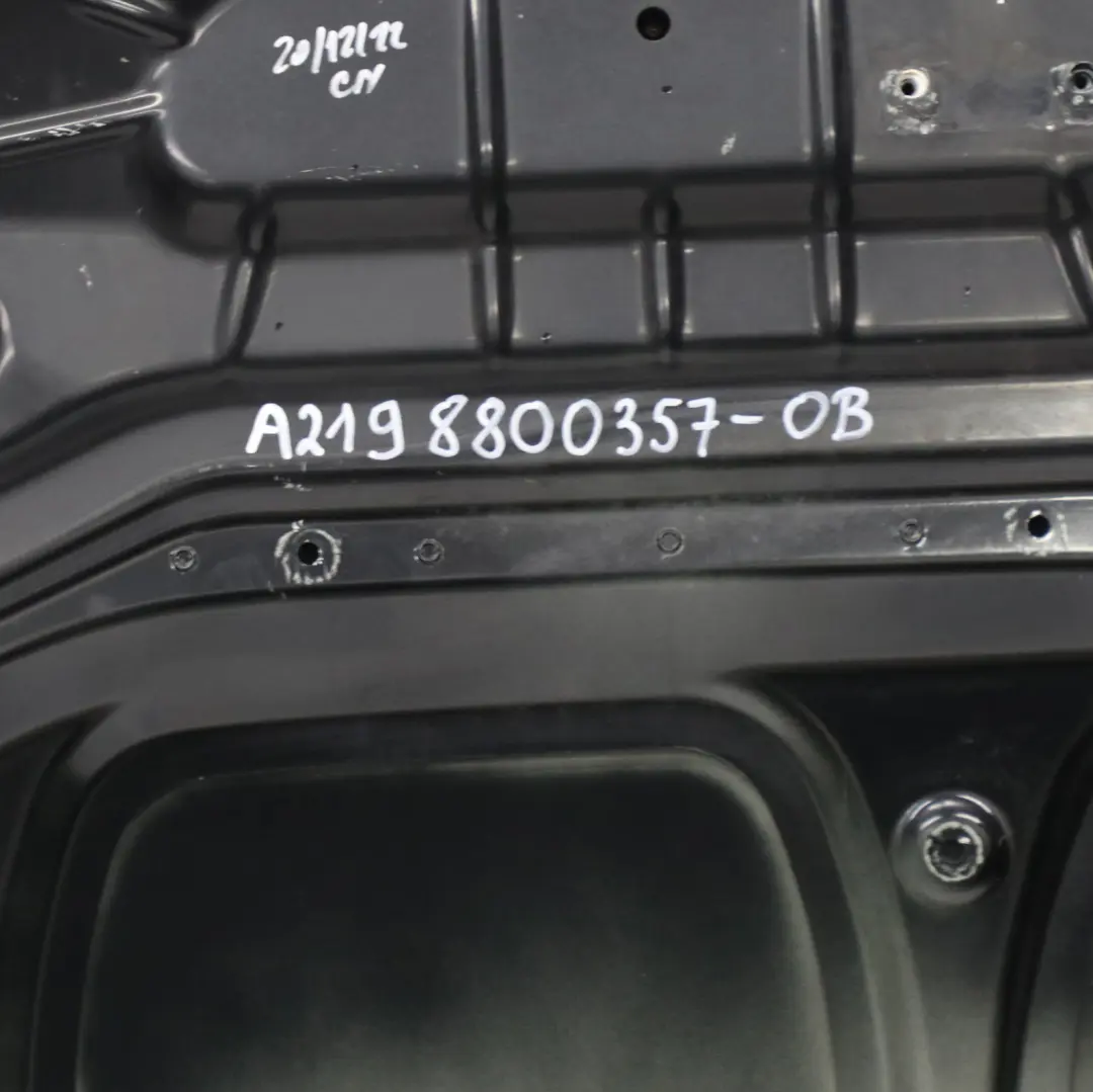 Mercedes W219 Maska Pokrywa Silnika Obsidian Black Czarny Metalik - 197 - SKU A2198800357-OB - Numer Części A2198800357