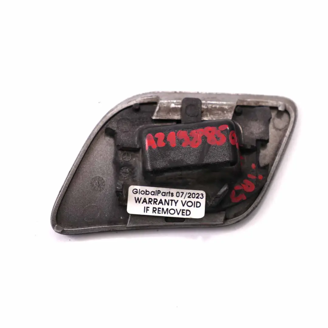 Mercedes CLS W219 Tapa del Lavafaros Delantero Derecho Plata Iridium 775 - SKU A2198800405-IRS - Número de pieza A2198800405