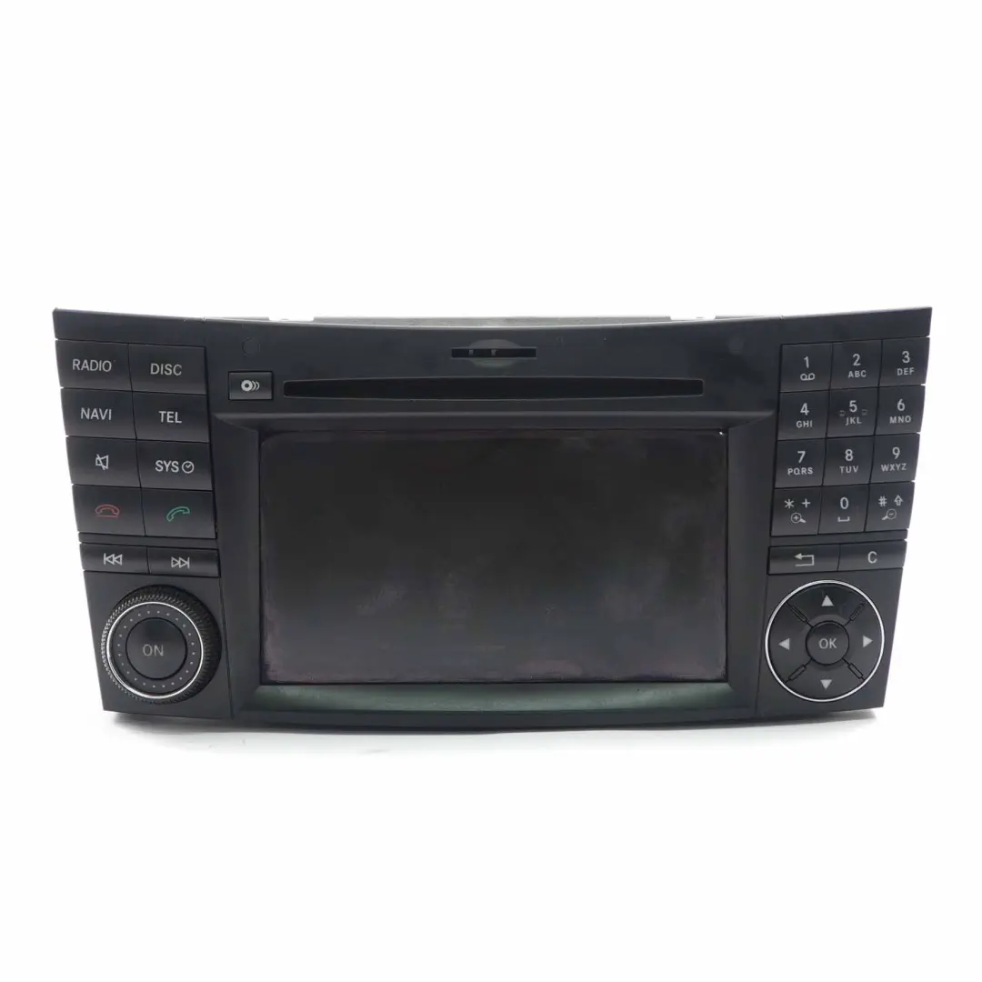 W219 Unidad principal COMAND CD Radio Audio Navi para Mercedes con número de pieza A2199001100 Mercedes W219 Unidad principal COMAND CD Radio Audio Navi - SKU A2199001100 - Número de pieza A2199001100