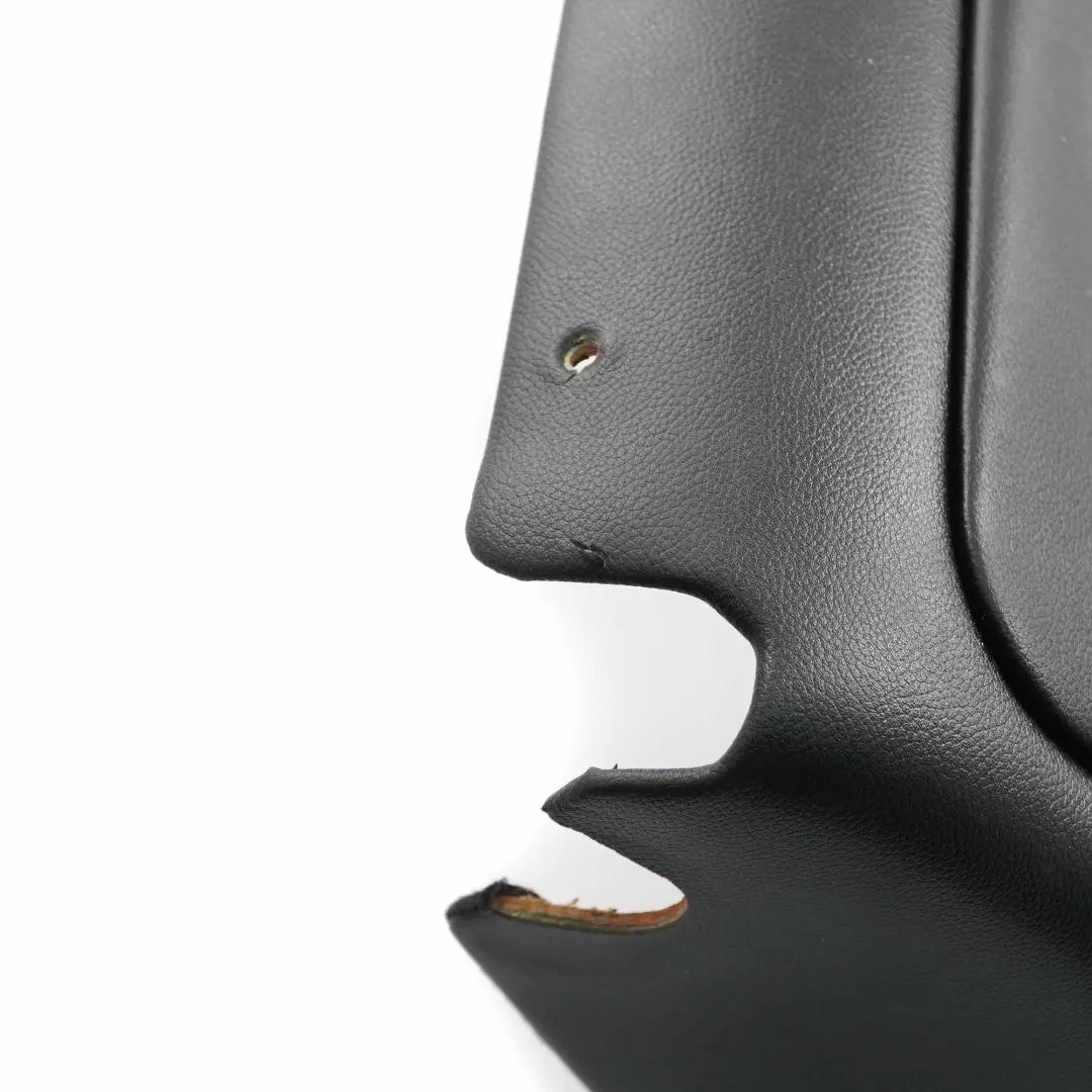 W219 Revestimiento respaldo asiento delantero derecho cuero negro para Mercedes CLS con número de pieza A2199100239 Mercedes CLS W219 Revestimiento respaldo asiento delantero derecho cuero negro - SKU A2199100239 - Número de pieza A2199100239