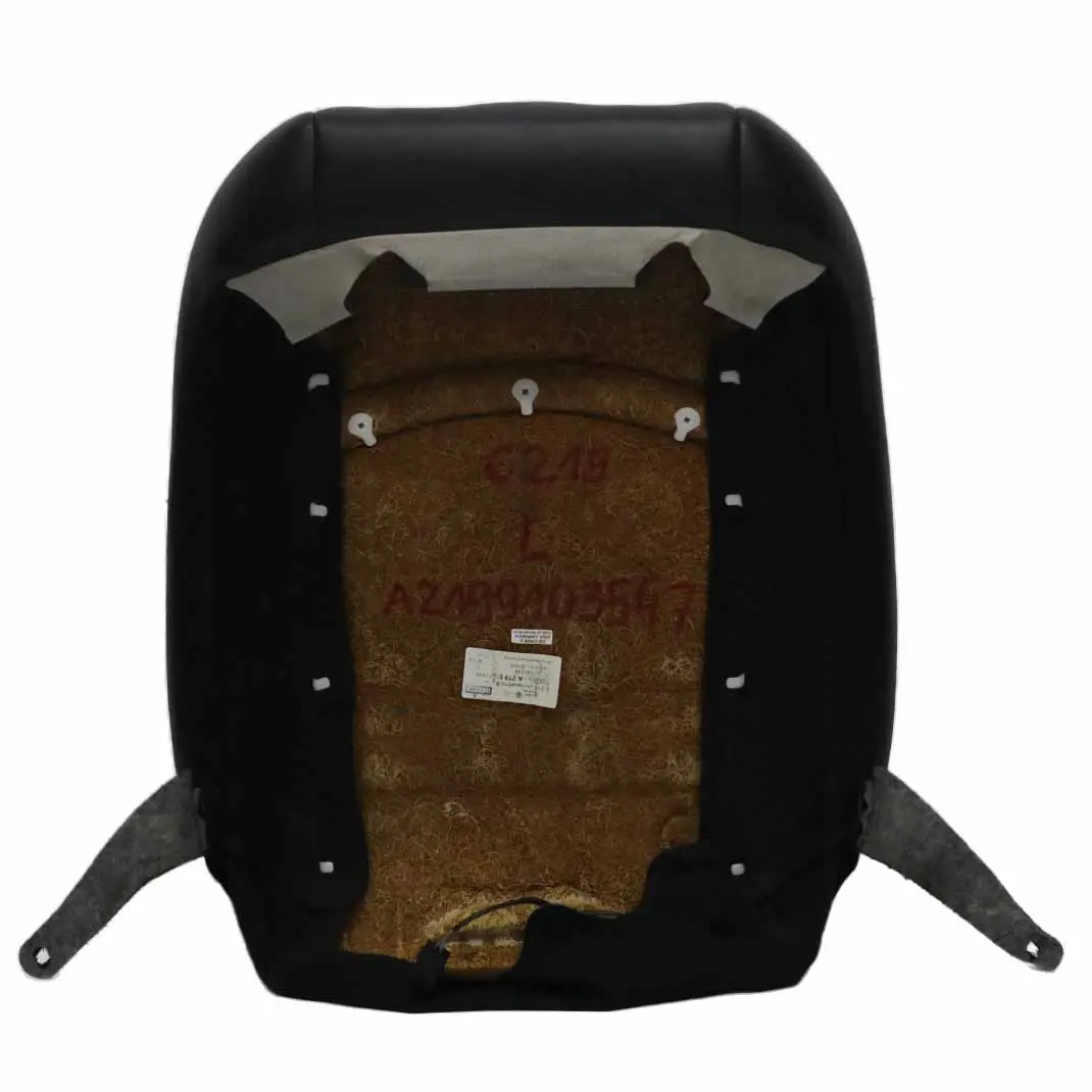 W219 Couvre-dossier de siège chauffant avant gauche droite cuir pour Mercedes à propos du numéro de pièce A2199103547 Mercedes W219 Couvre-dossier de siège chauffant avant gauche droite cuir - SKU A2199103547 - Numéro de pièce A2199103547