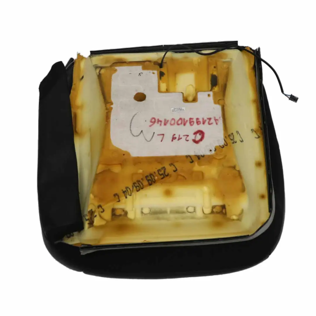 W219 Siège arrière droite Coussin chauffant Cuir noir pour Mercedes à propos du numéro de pièce A2199200446 Mercedes W219 Siège arrière droite Coussin chauffant Cuir noir - SKU A2199200446 - Numéro de pièce A2199200446
