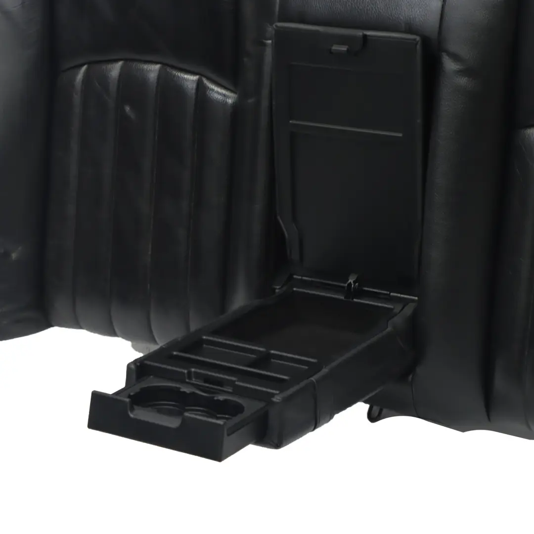 Mercedes W219 Rear Seat Backrest Cover Back Cover CLS Black Leather - SKU A2199200647-1 - Part number A2199200647