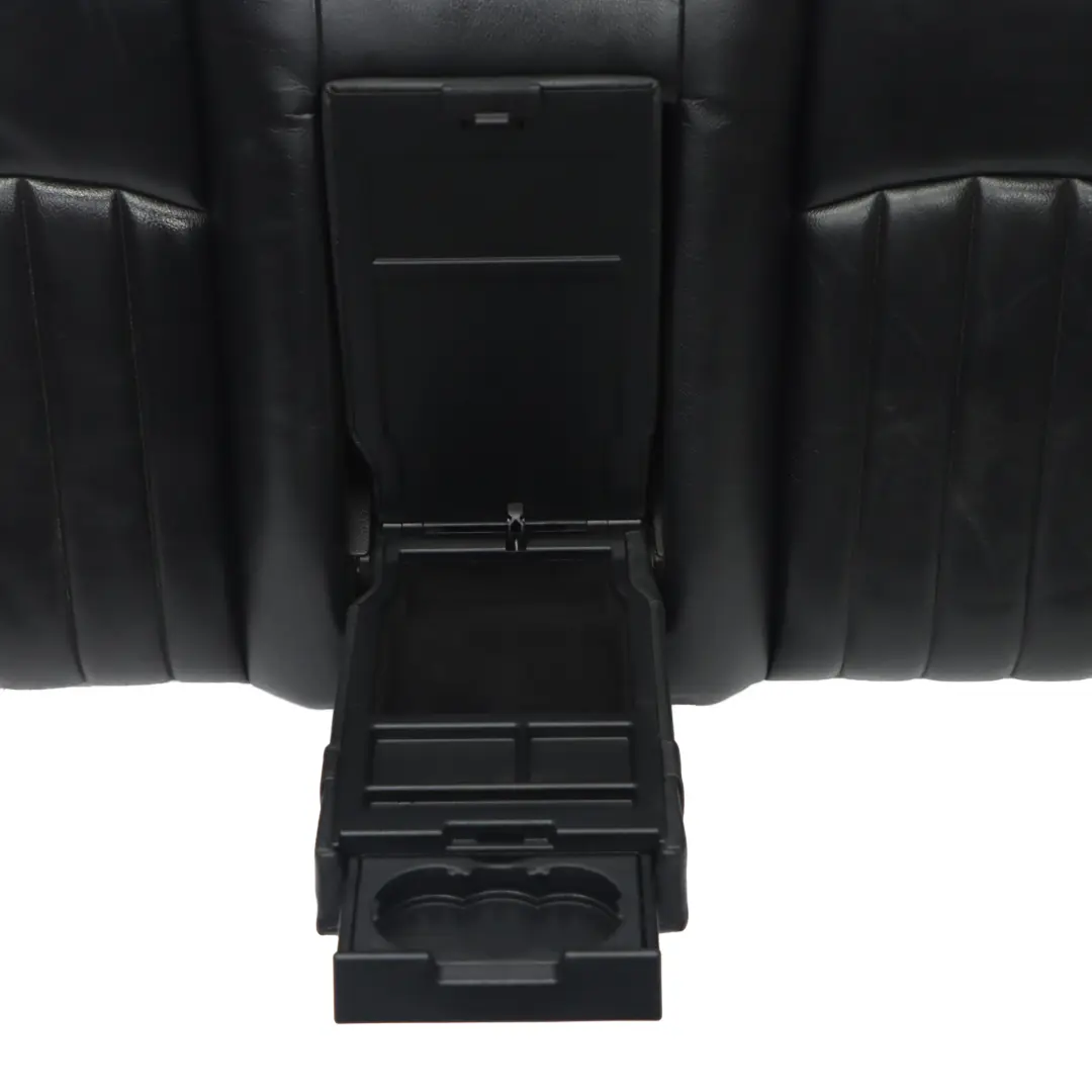 Mercedes W219 Rear Seat Backrest Cover Back Cover CLS Black Leather - SKU A2199200647-1 - Part number A2199200647