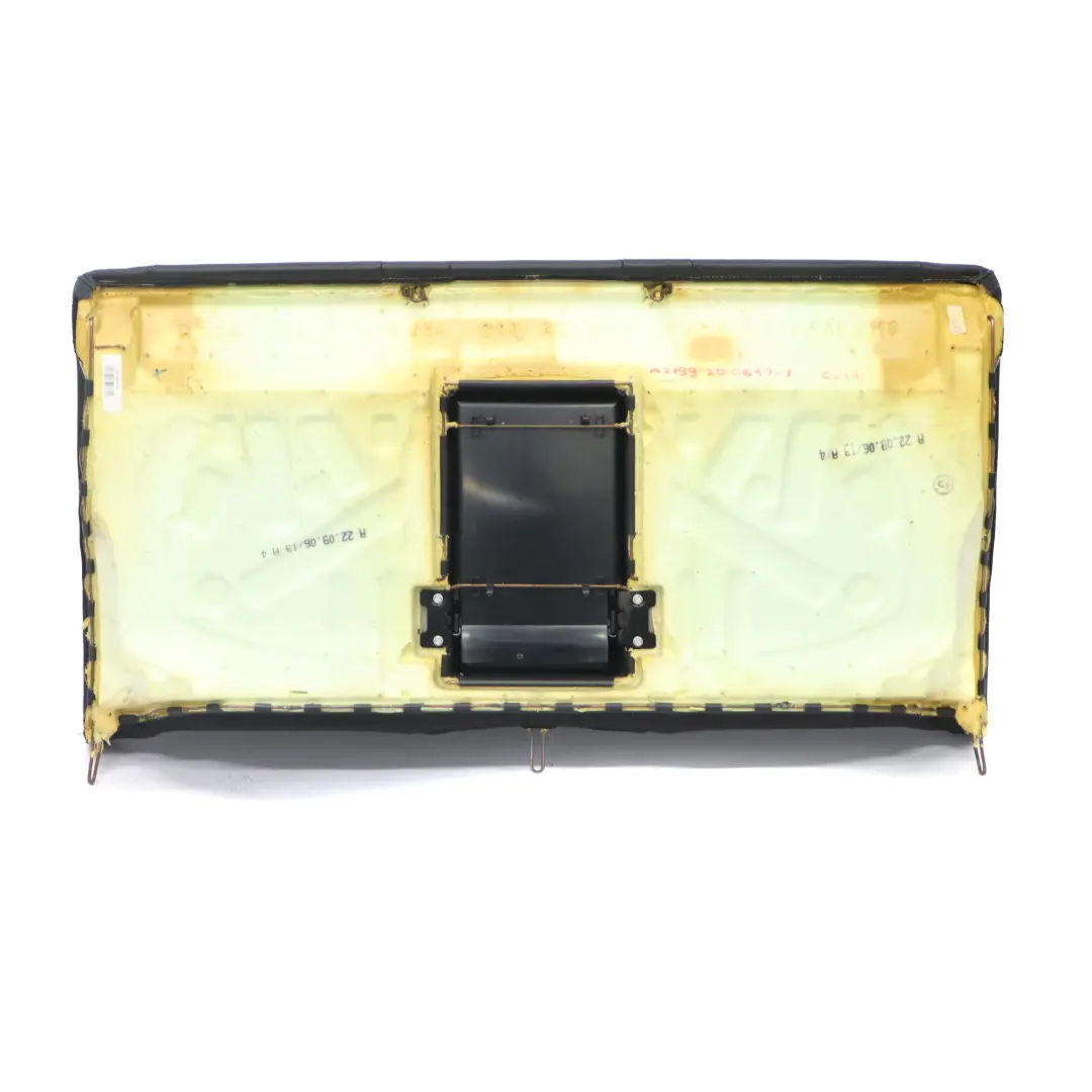 W219 Rear Seat Backrest Cover Back Cover CLS Black Leather to Mercedes with Part number A2199200647 Mercedes W219 Rear Seat Backrest Cover Back Cover CLS Black Leather - SKU A2199200647-1 - Part number A2199200647