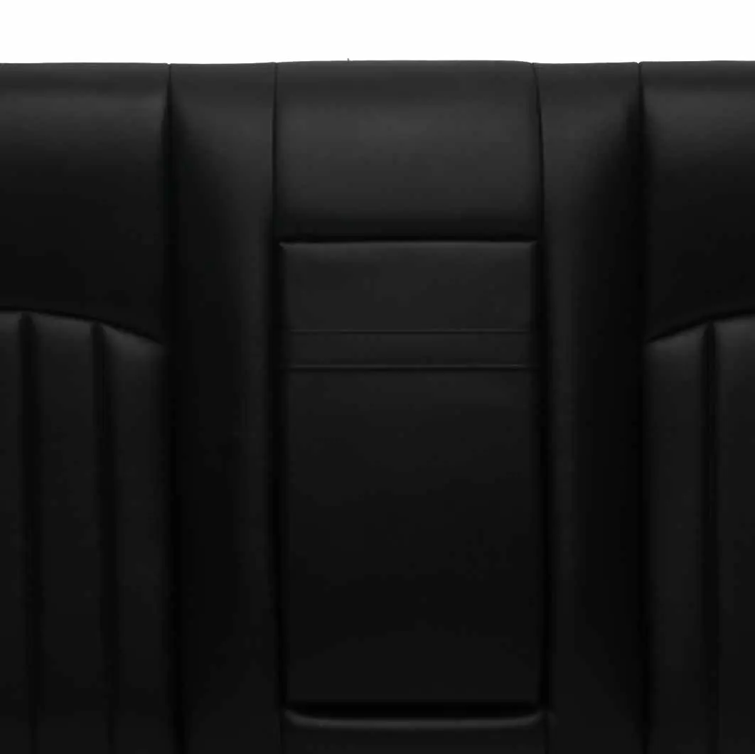 Mercedes W219 Limousine Rücksitzbank Lehne Bezug Links Leder Schwarz - SKU A2199200647 - Teilenummer A2199200647