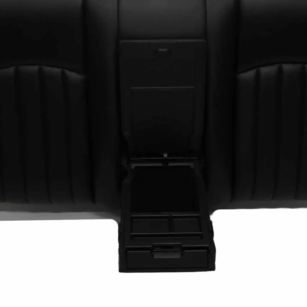 Mercedes W219 Limousine Rücksitzbank Lehne Bezug Links Leder Schwarz - SKU A2199200647 - Teilenummer A2199200647