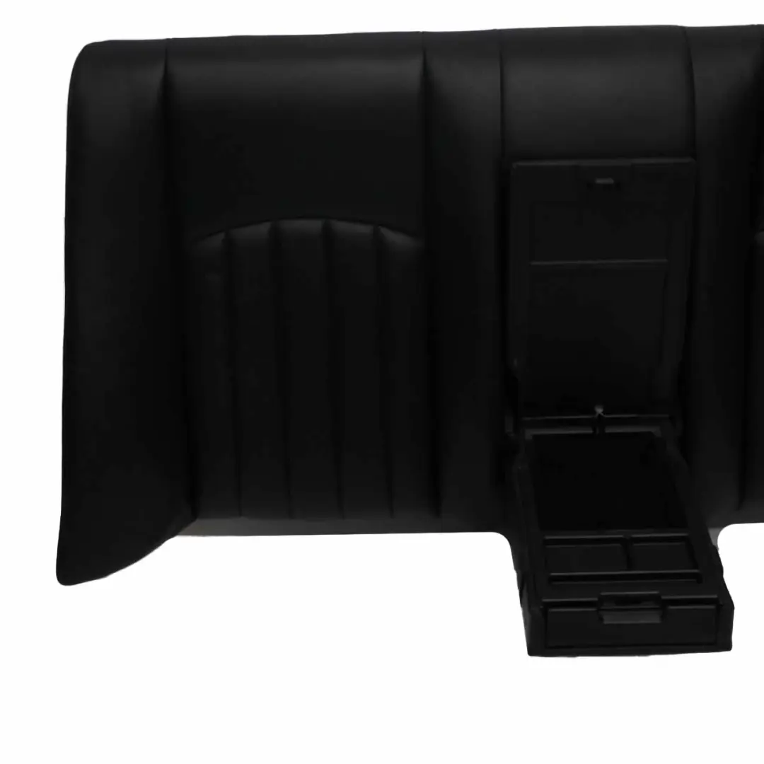 Mercedes W219 Rear Seat Backrest Cover Back Cover CLS Black Leather - SKU A2199200647 - Part number A2199200647