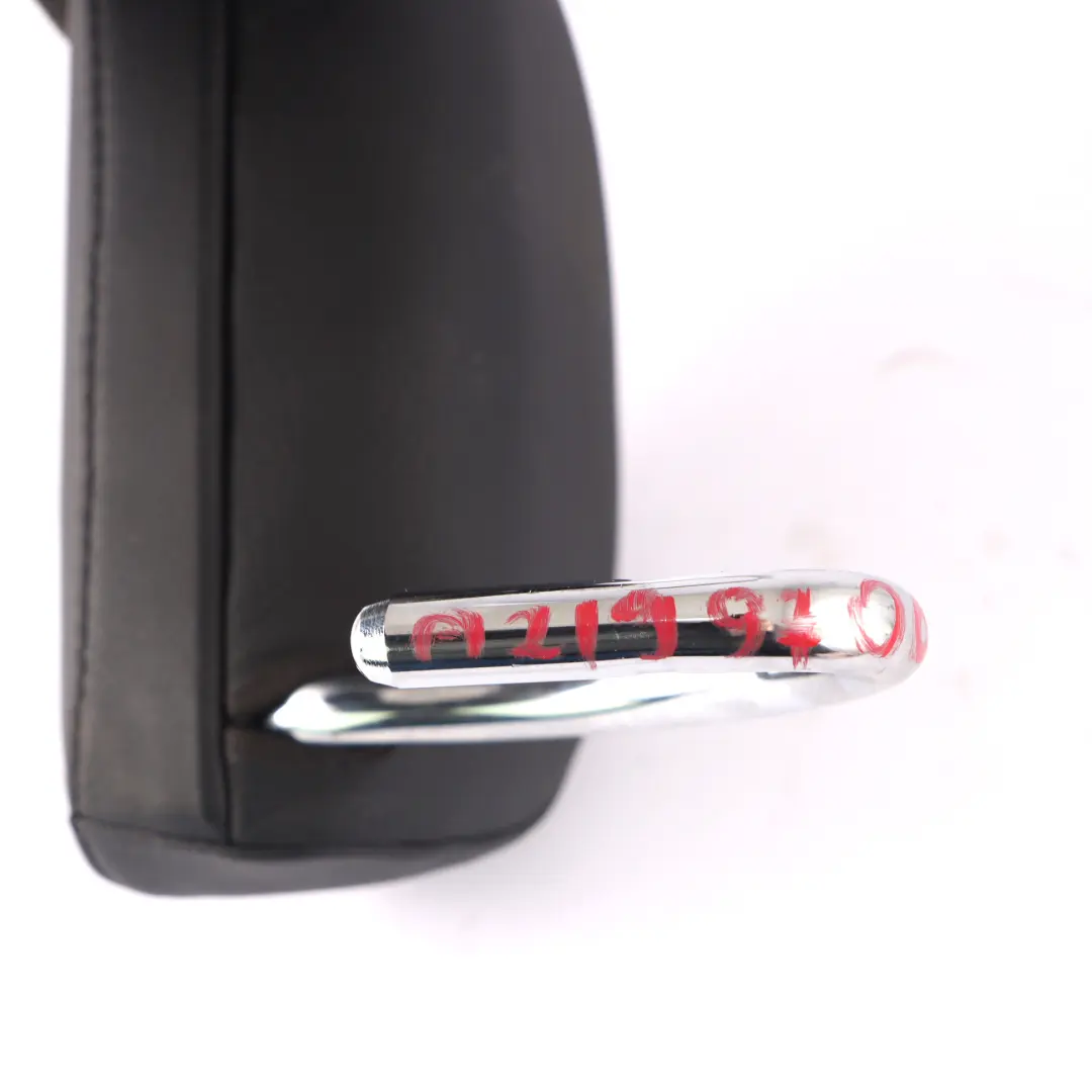 Mercedes W219 Reposacabezas Asiento Trasero Izquierdo Derecho Cuero Negro - SKU A2199700050-1 - Número de pieza A2199700050