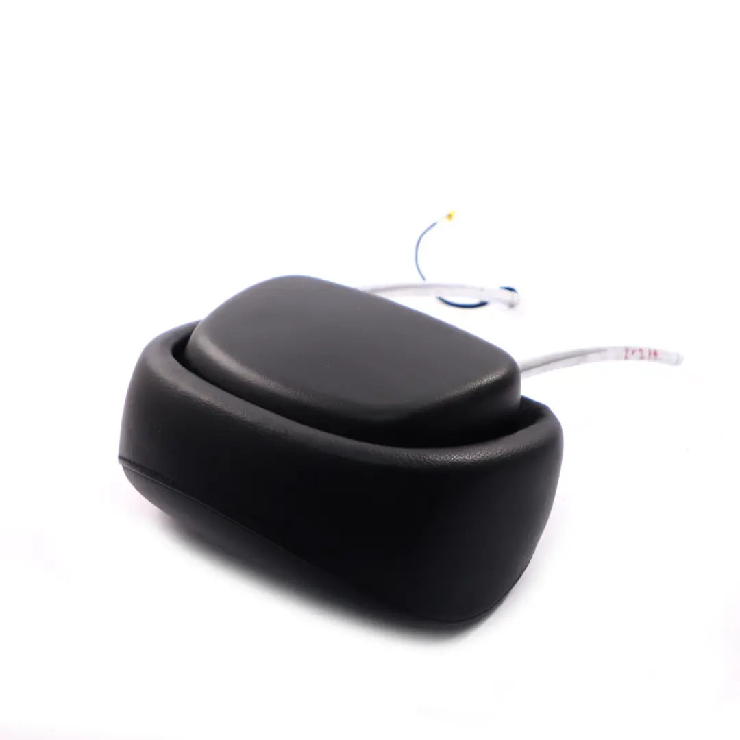 Mercedes W219 Appui-tête de siège avant droit Housse d'appui-tête en cuir noir - SKU A2199701450 - Numéro de pièce A2199701450